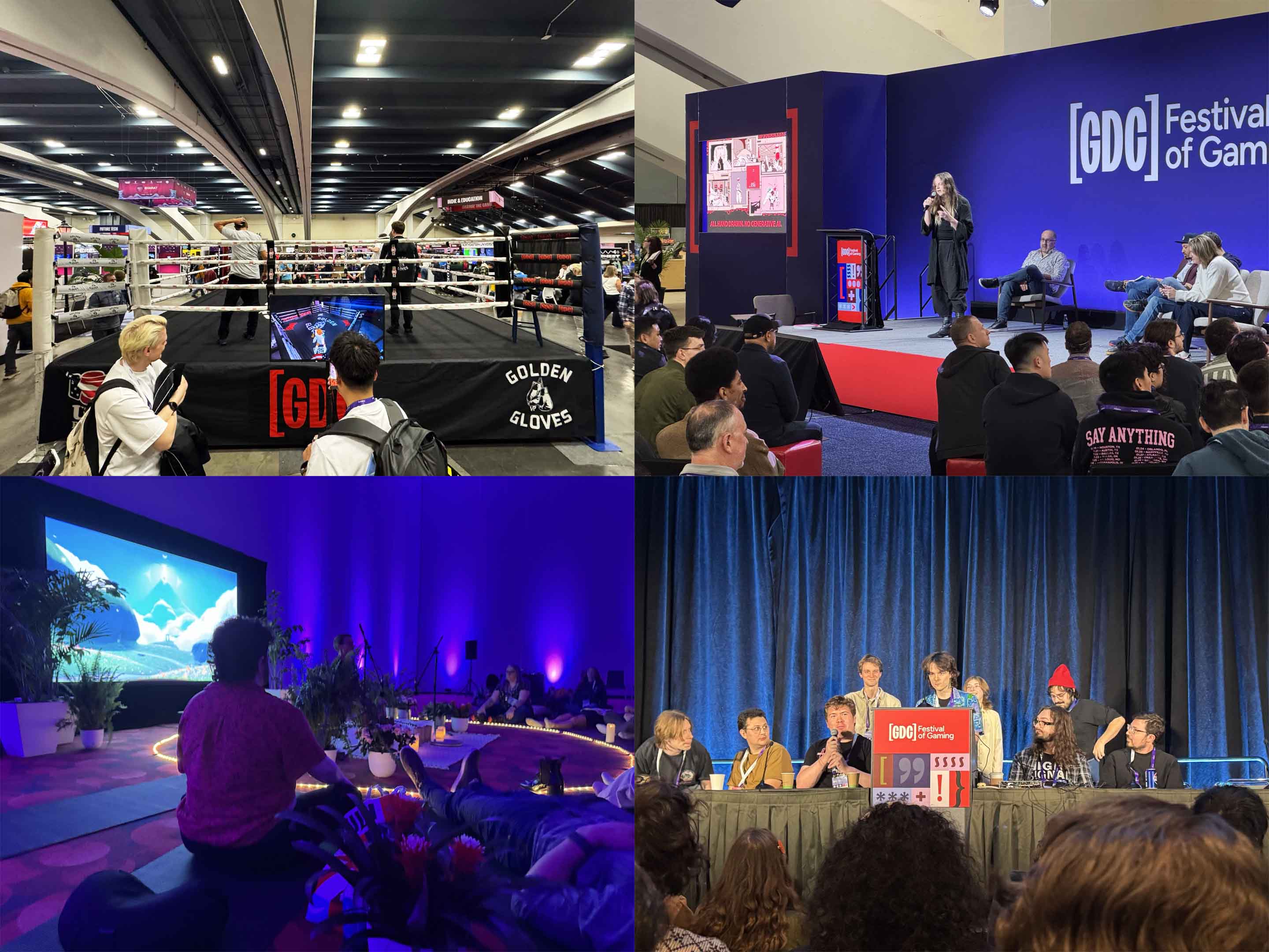 Four photos from around GDC
